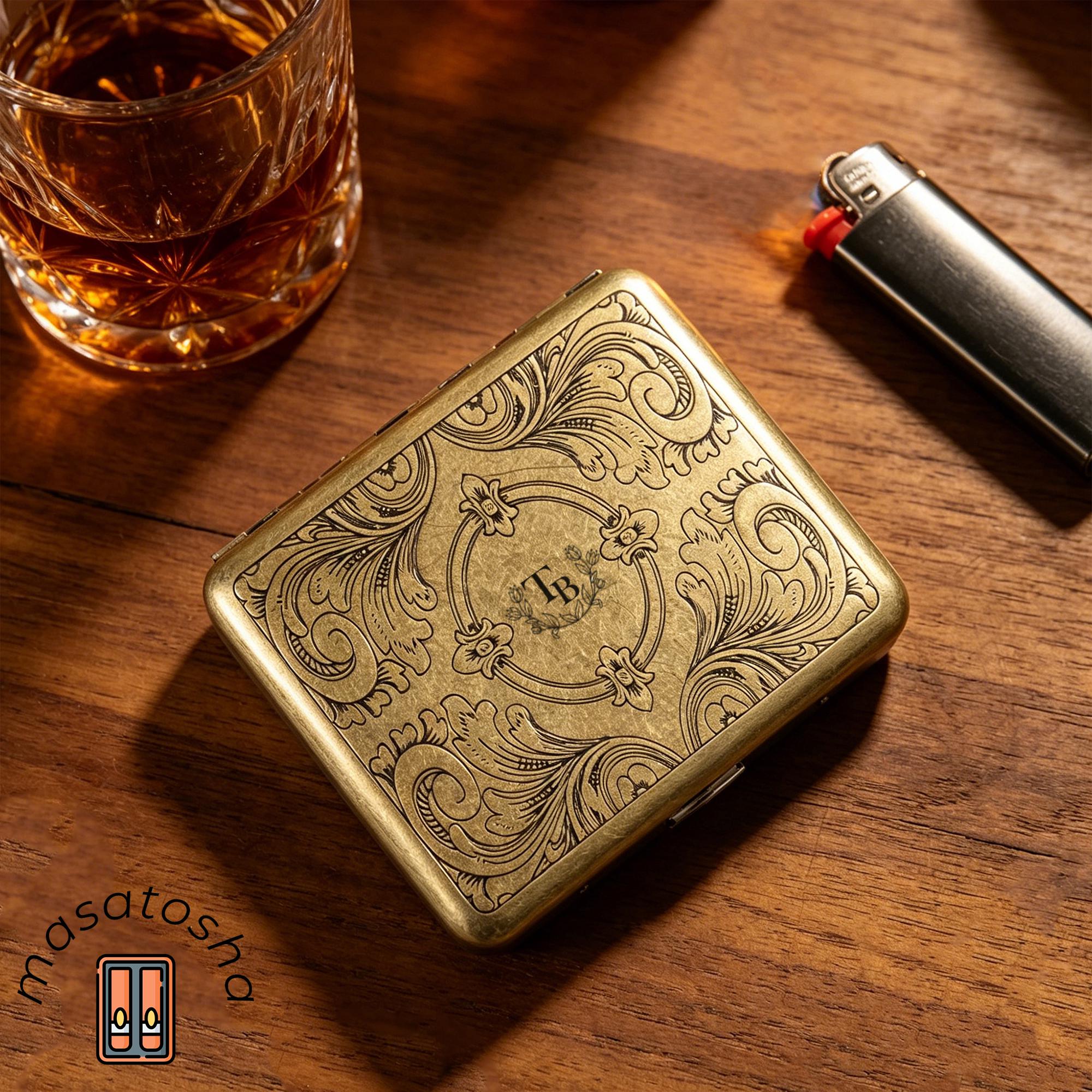Vintage cigarette case - Etsy 日本