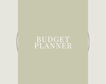 Digital Budget Planner | Monthly Finance Tracker (PDF Download)