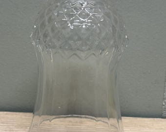 Taça para vela votiva vintage em cristal lapidado com padrão de diamante, suporte para vela HOMCO.