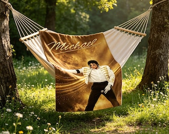 Michael Jackson Thriller Kunst Decke weicher werfen Poster Film Fan Erinnerungsstücke werfen