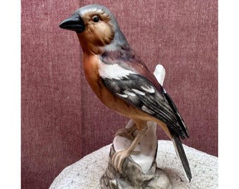 Goebel Porcelain Buchfink Chaffinch Pinson 3812713 Vintage 1973 W Germany 5"