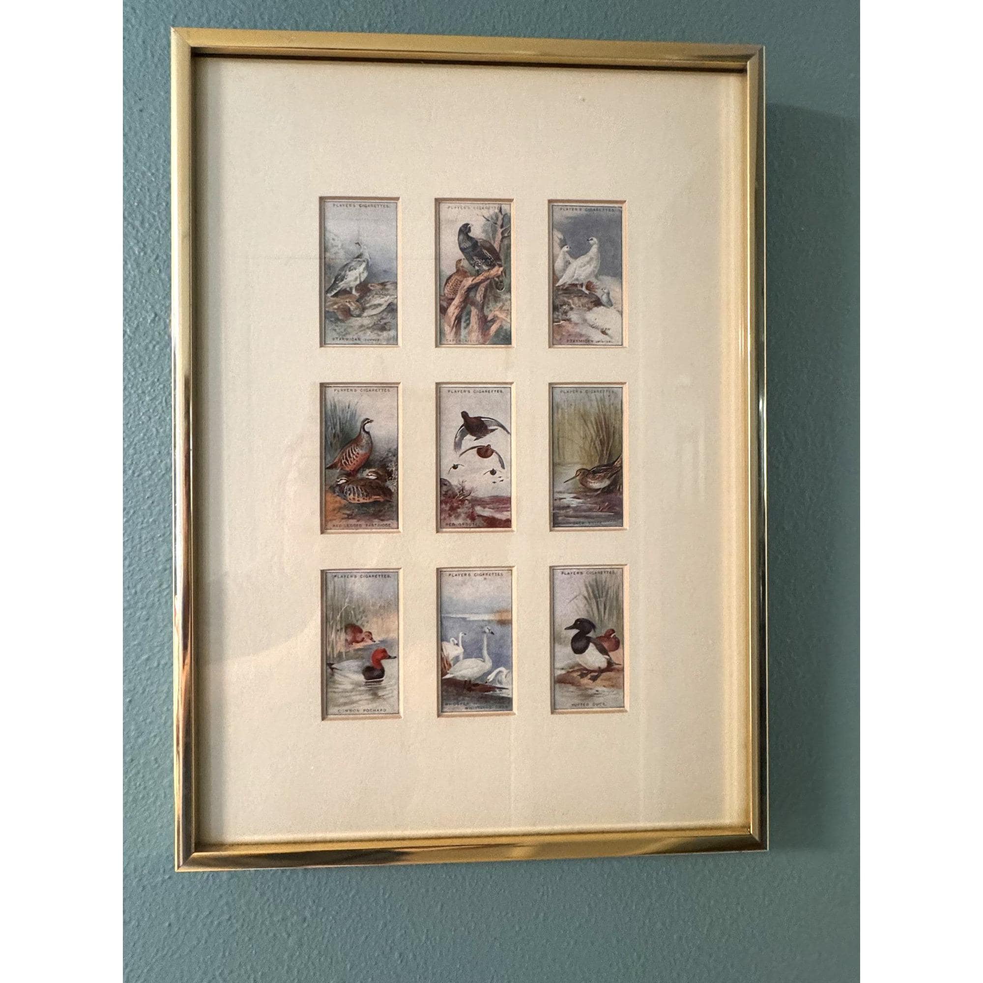 how to frame cigarette cards Cigarette Card Frame