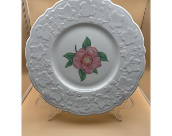 Shenango Wild Rose 11" Platter Dinner Plate Serving Dish ** see photos **