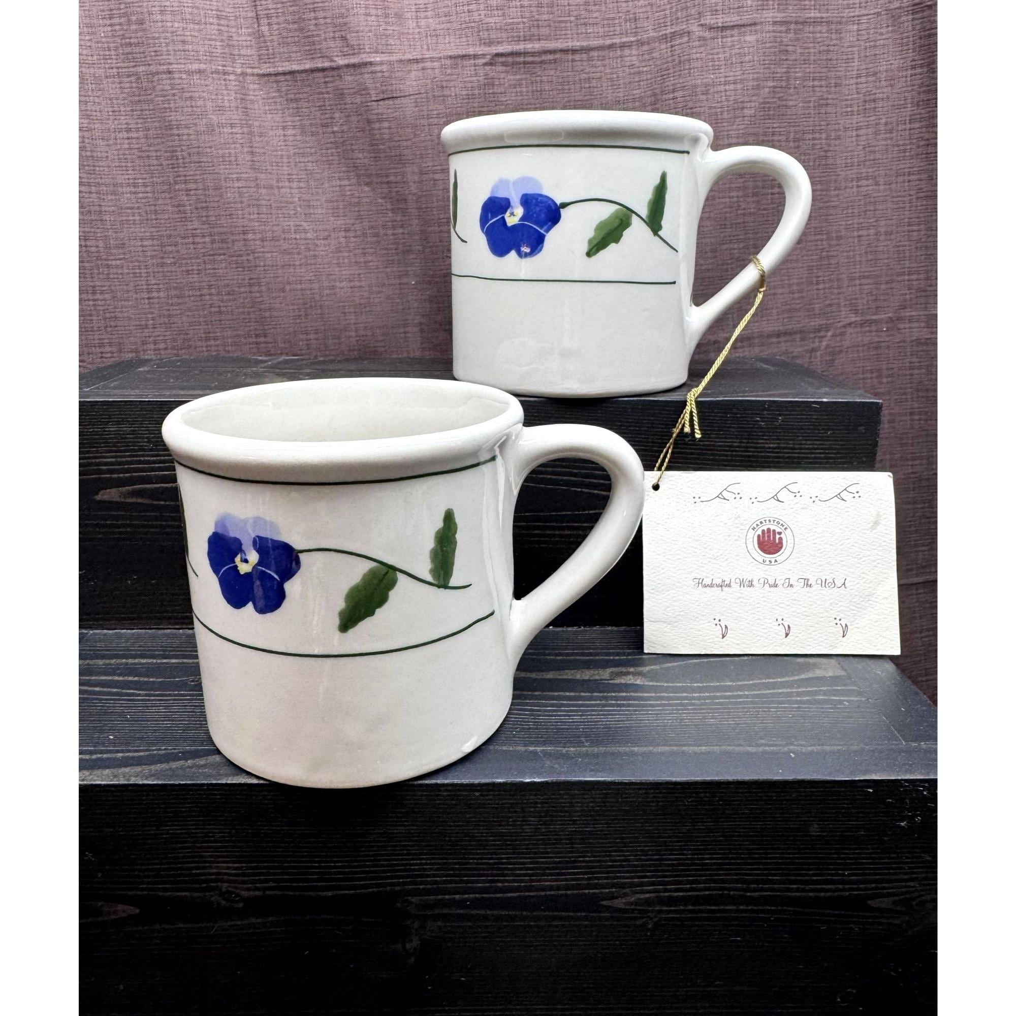 Hartstone Pottery Pansy - Etsy