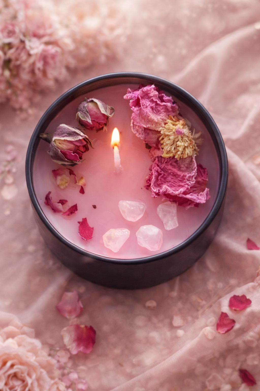 Peony Candle - Etsy