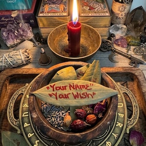 Your Wish Spell, Personalized Wish Manifestation Ritual, Intention & Energy Work, Spiritual Ritual, Same Day Service