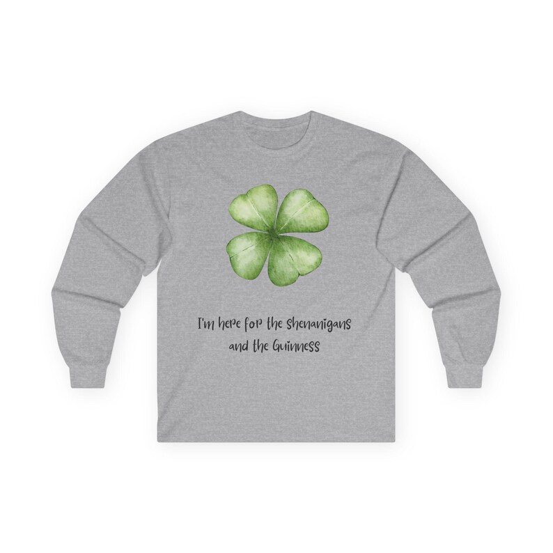 Here for the Shenanigans and the Guinness Tee image 6