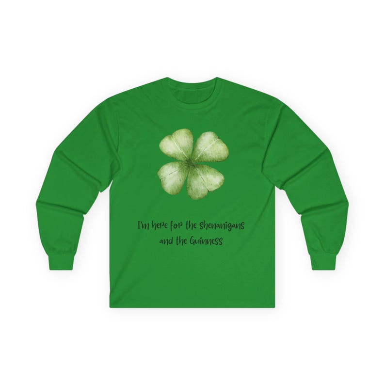 Here for the Shenanigans and the Guinness Tee image 8