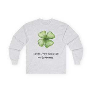 Here for the Shenanigans and the Guinness Tee image 4