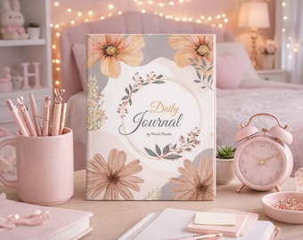 Diário Diário com Coroa de Flores (Capa Dura)
