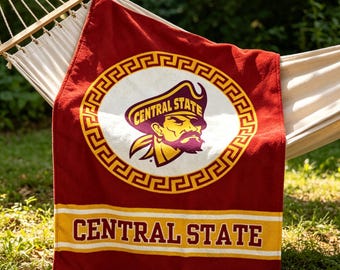 Central State Universität Decke - Game Day Tailgate Überwurf, Wohnheim Dekor