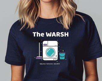 Camiseta del personal de Warsh, camiseta divertida del día de la colada de Caseoh