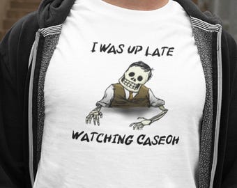 Up Late Watching Caseoh Fan Shirt, Caseoh Ted t-shirt