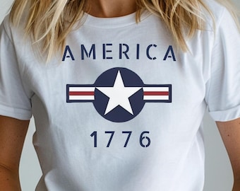 Camiseta de la Fuerza Aérea de Estados Unidos 1776 - USAF USA 250 Tee