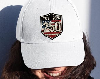 Gorra USA 250 1776 2026 - Gorra del 250.º aniversario del cumpleaños de las Américas