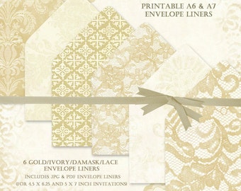 lace envelope liner etsy a7 envelope liners
