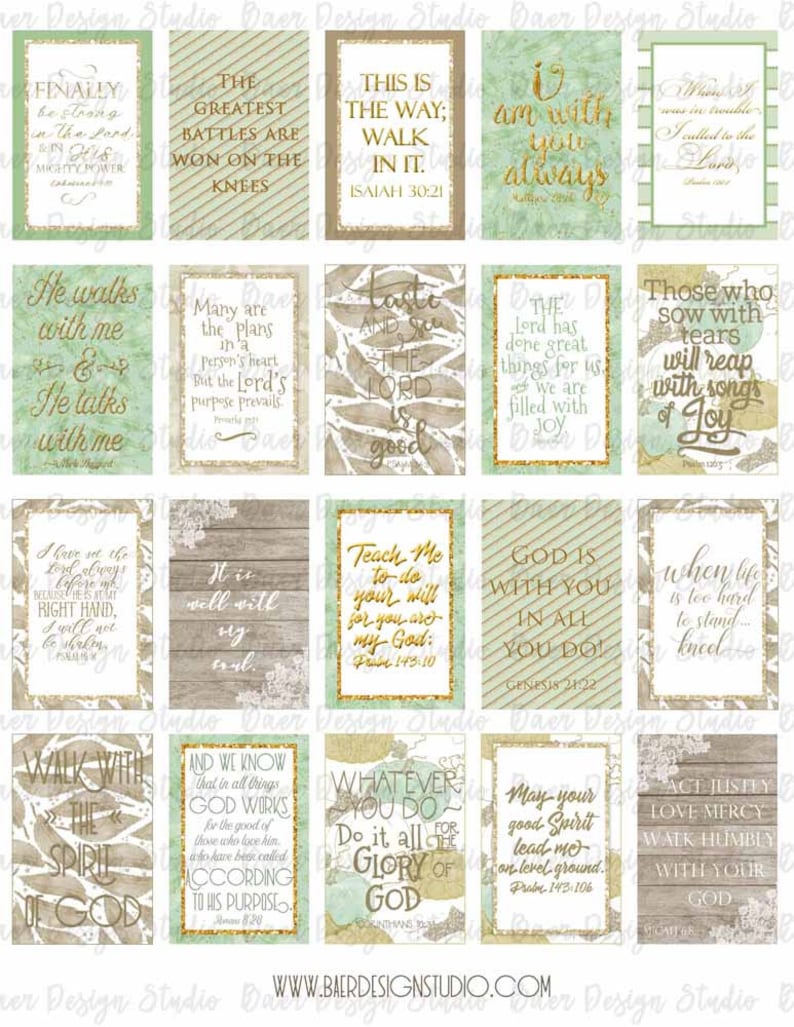 Bible Verse Planner Stickers Walking With God Quotes Etsy