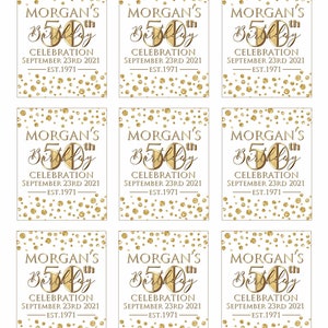 Thank You Wine Bottle Labels:sutter Home Mini Wine Bottle Labels, Gold ...