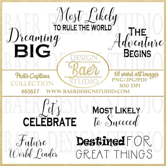 Photo Overlays Photo Captions inspirational Quotes Photo Booth