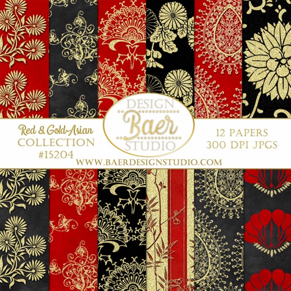 Chinese Digital Background - Etsy