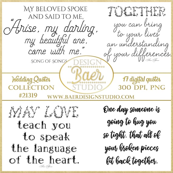 Love Quotes Love Word Art Digital Word Art For Weddings Etsy