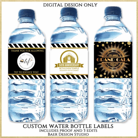 Custom Water Bottle Stickers