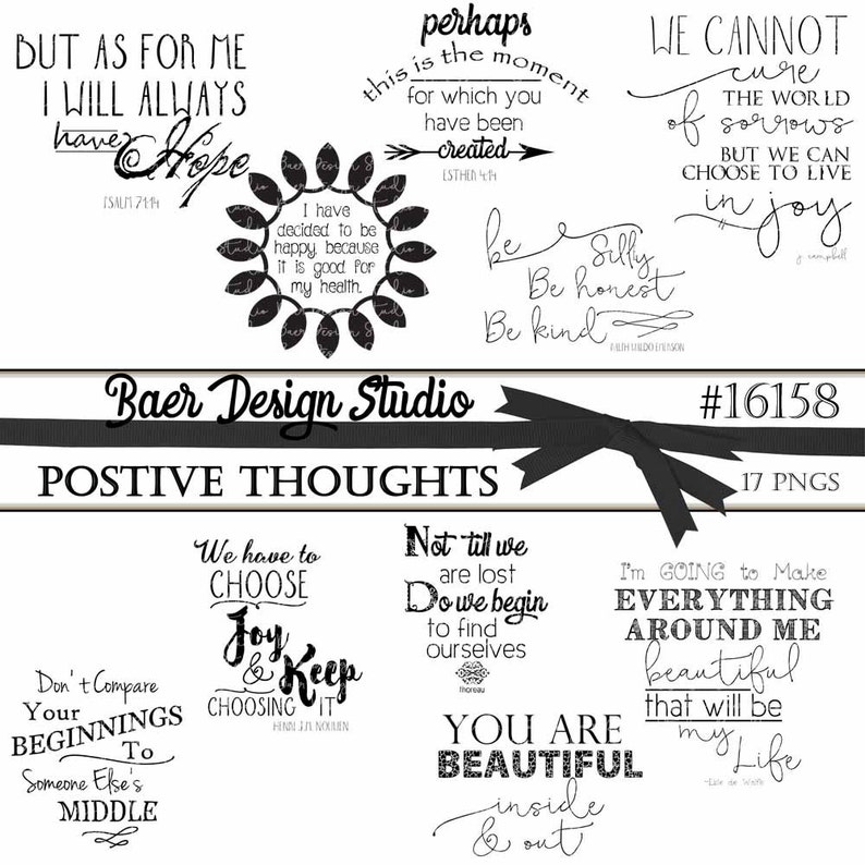 Printable Quotes Positive Thinking Quotes Encouragement  Etsy