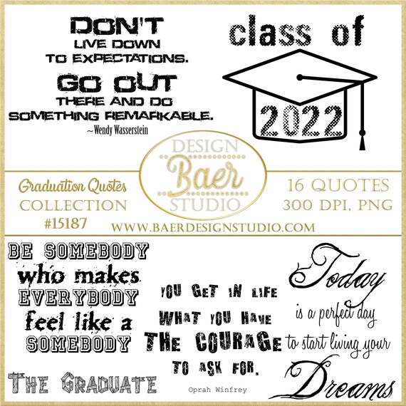 graduation quotes graduation clipart graduation photo etsy
