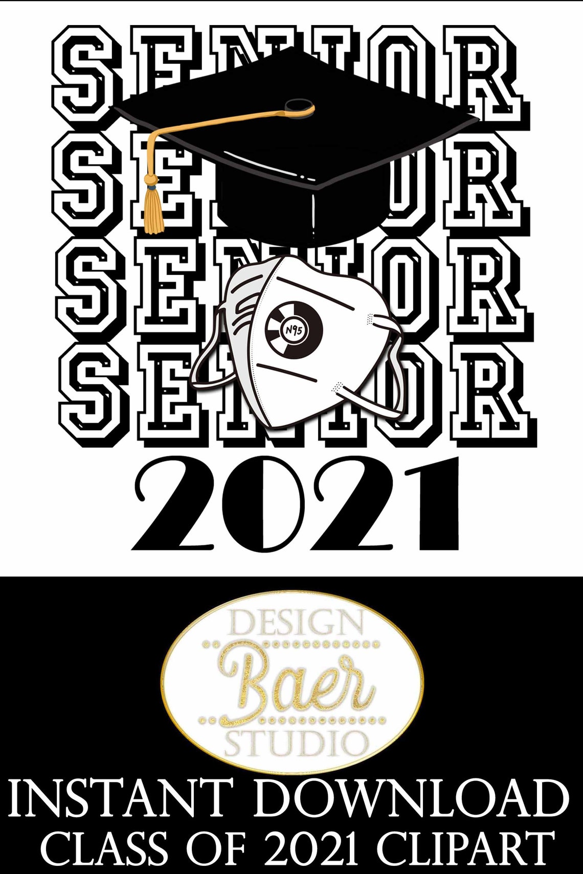 Class of 2021 ClipartGraduation Quotes graduation overlays Etsy