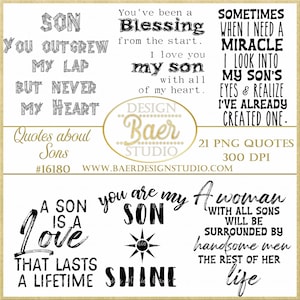 Frasi sui figli, Clipart di Word Art, Frasi sull'infanzia, Sovrapposizioni di foto, Frasi motivazionali, Frasi sui figli, Frasi sui ragazzi, Timbri digitali, 16180