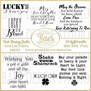 Citation de la Saint-Patrick, citations numériques irlandaises, citation de mariage irlandais, téléchargements numériques de la Saint-Patrick, citations de bénédiction irlandaise 30717