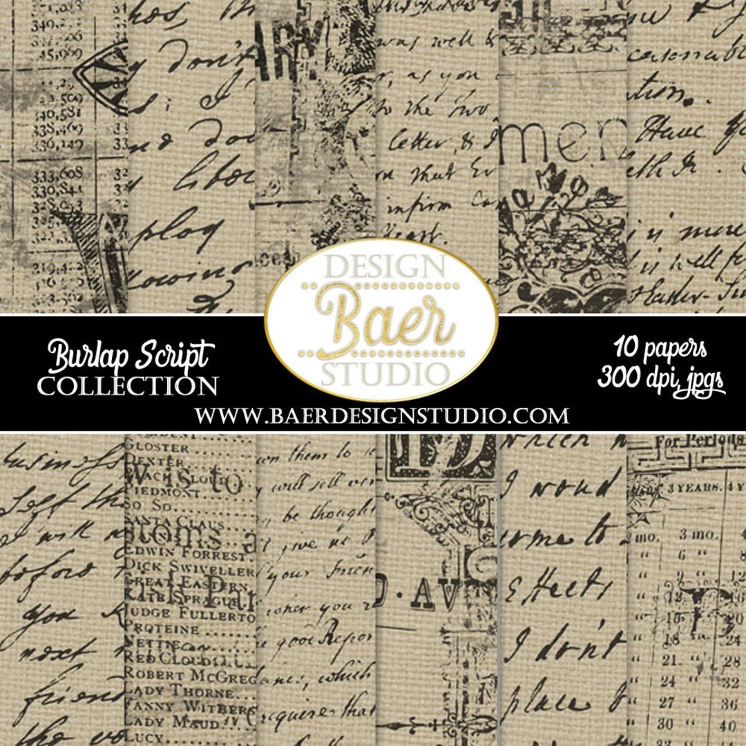 Script En Papel PAPEL DIGITAL VINTAGE:Papel Digital Script, Papel de Venta de San ...