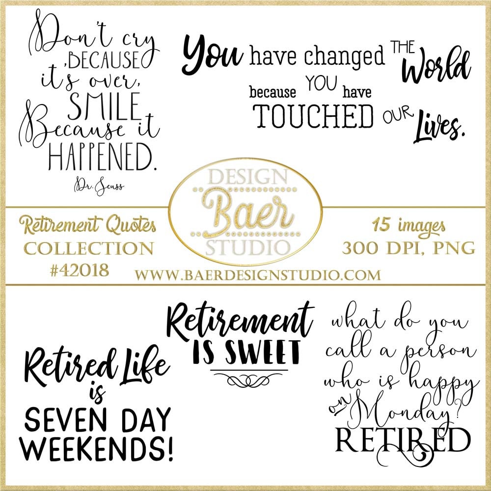 retirement quotes retirement word art digital quotes etsy