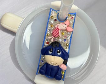40oz Eeyore and piglet Tumbler Topper