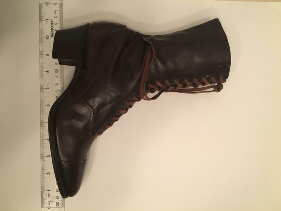 Edwardian Victorian Leather Women's Boots - image 6