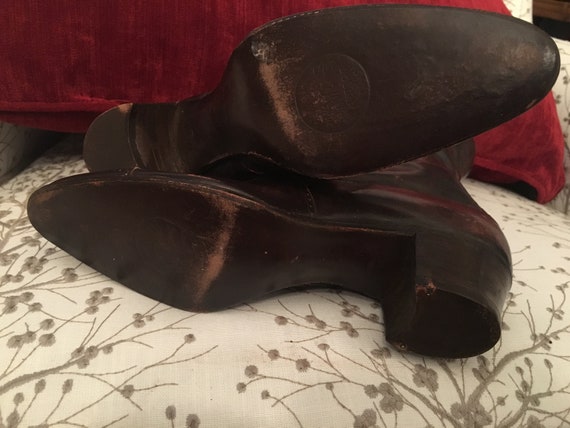 Edwardian Victorian Leather Women's Boots - image 4