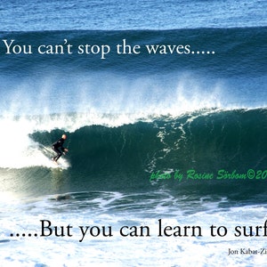 Citation Inspirante De Jon Kabat Zinn Vous Ne Pouvez Etsy France