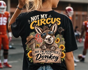 Funny Donkey PNG, Donkey Clipart, Cute Funny Animal PNG, Cartoon Donkey Sublimation Design, Farm Animal PNG, Digital Download
