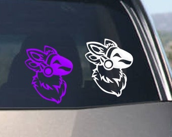 ANGRY Protogen 4inch Vinyl Decal - Proot - Furry/fursona - Laptop ...