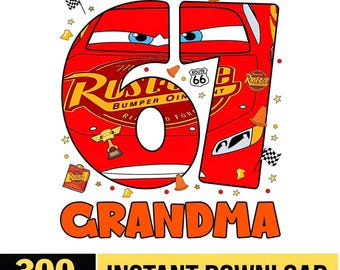 Custom Cars Birthday PNG, Cars Family Matching, Lightning Mcqueen Birthday Png, Cars Birthday Boy Girl Png, Birthday Party, Digital Download