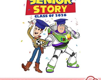 Toy Story Disneyland Graduate 2026 Png, Senior Story Grad Nite Gruppe Passender Png, Wdw Disneyland Abschlussfeier Png, Digital Donwload