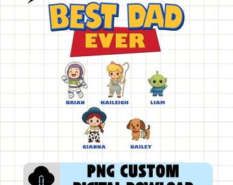 Personalized Gift for Dad PNG, Father's Day Png, Daddy Gifts Png, Dad Shirt Design, Dad Day Png, Dad Sublimation, Best Dad Ever Png