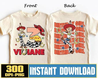 Disneyland Toy Story Geburtstag Png, Disneyland Birthday Squad Crew Junge Mädchen PNG, Toy Story Geburtstag Familie Shirt, Geburtstagsparty