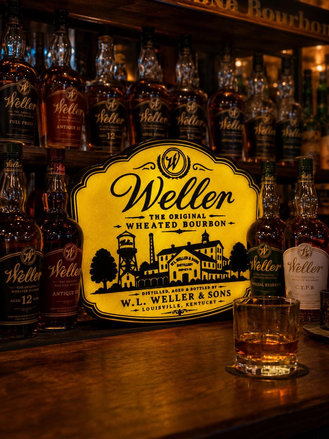 Blanton's ウイスキー ディスプレイスタンド Blanton's Bourbon Bottle