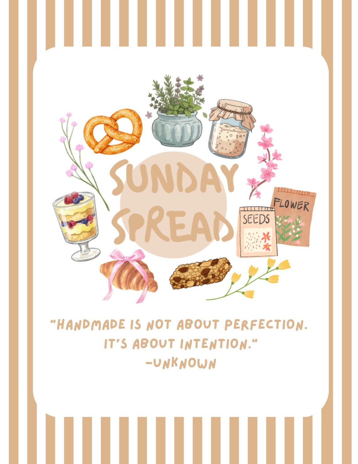 Sunday Spread (swap) Invitation Template - Etsy