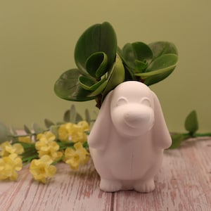Dackel Gips /Gipsdeko Keramikdeko Geschenk Selbstgemacht Tischdekoration Tiere Natur Schreibtisch Pflanztopf Stiftehalter Hund Dackelliebe