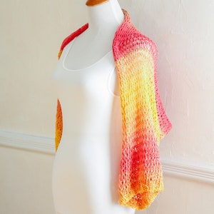 Shades of Sunset Knit Shrug