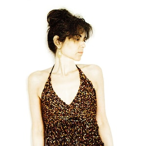 Hand Knit Halter Hand KnitBra Top Resort Wear Hand Cochet Bra