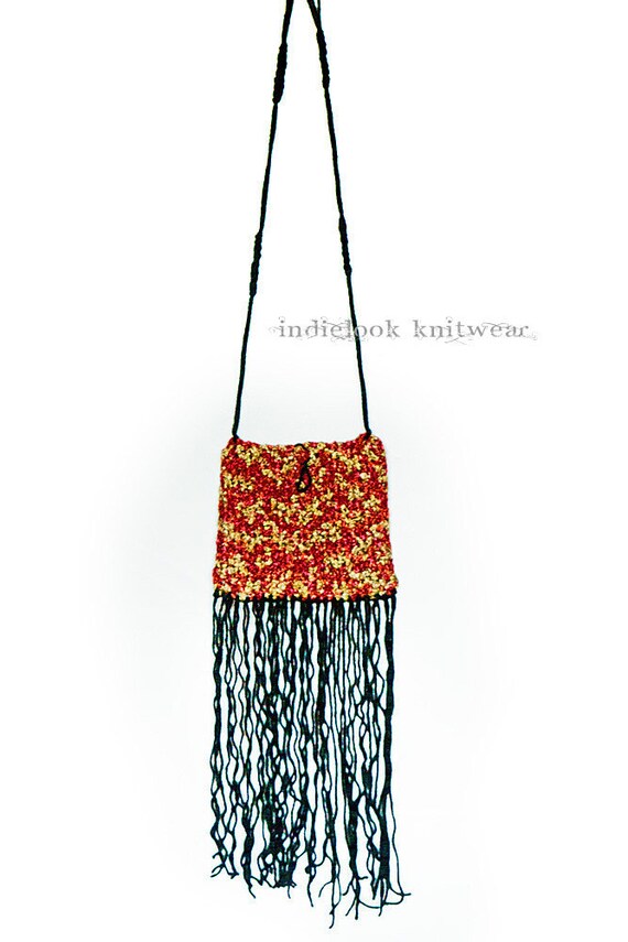 long fringe bag