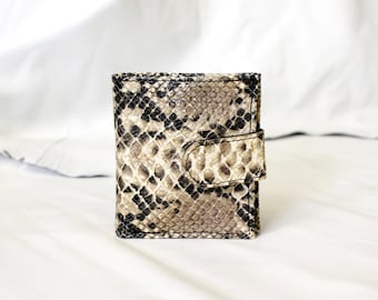 Bitty Snake Leather Wallet